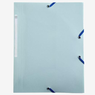 Exacompta Bee Blue 3 Flap Folder A4 Assorted Colours (Pack 4) - 55110E 14069EX