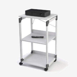 Durable SYSTEM Multimedia Projector Trolley Grey - 370110 25227DR