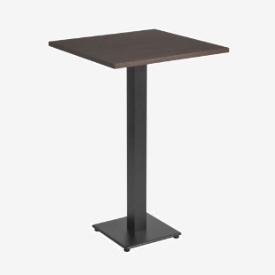 Zap WARWICK Bar Height Table - Wenge - 70cm x 70cm ZA.2228CT