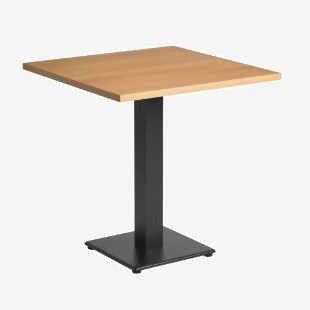 Zap WARWICK Dining Table - Kaffee Light Oak - 70cm x 70cm ZA.2219CT