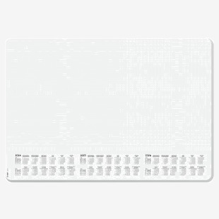 Desk Pad Dotted Design with 3 Year Calendar 595 x 410mm 80gsm 30 Sheets - HO301 21965SG