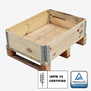 Wooden pallet collars 416799