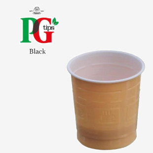 In-Cup PG Black 25s 73mm Plastic Cups NWT331