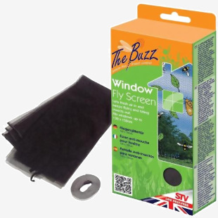 The Buzz Window Fly Screen 1.3x1.5m NWT5236