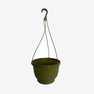 Fixtures Green Hanging Basket 25cm x 16cm NWT5911