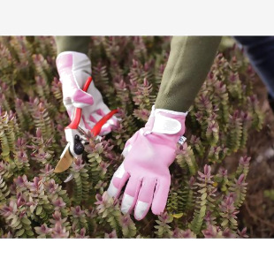 Spear & Jackson Kew Pink Gardening Gloves Medium NWT7226-M