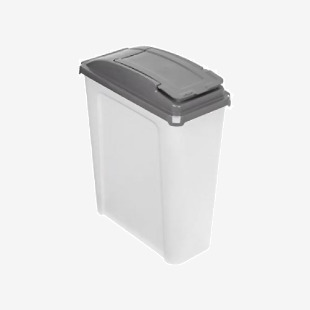 Wham Storage Cool Grey Container & Lid 25 Litre NWT6999