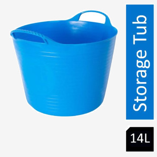 Gorilla Flexi Tub Blue 14 Litre NWT6462