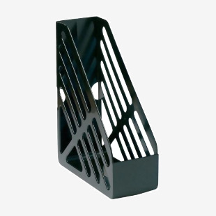 5 Star Office Magazine Rack File Foolscap Black FS909248