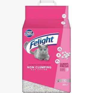 Felight Antibacterial Non-Clumping Cat Litter 10 Litre NWT8123