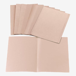 5 Star Office Square Cut Folder Recycled 170gsm Foolscap Buff (Pack of 100) FS297471