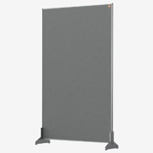 Nobo 1915503 Grey Impression Pro Desk Divider 600x1000mm 31139J