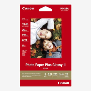 Canon PP-201 Glossy Photo Paper 13 x 18cm 20 Sheets - 2311B018 CAPP2015X7