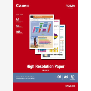 Canon HR100 High Resolution Paper A4 50 Sheets - 1033A002 CAHR101A4