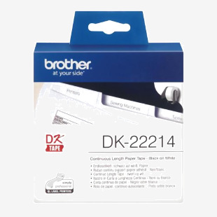 Brother Continuous Paper Roll 12mm x 30m - DK22214 BRDK22214