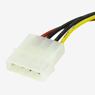 StarTech 6in Molex to SATA Power Adapter 8STSATAPOWADAP