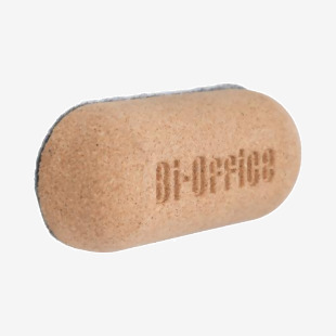 Bi-Office Earth-It Cork Magnetic Whiteboard Eraser - AA0617 73067BS