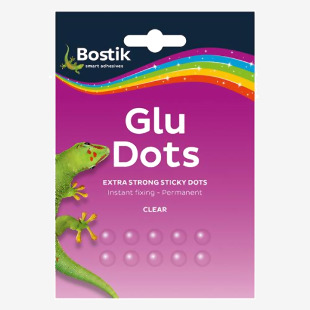 Bostik Permanent Extra Strong Glu Dots 64 Dots (Pack 12) - 30803719 66011BK