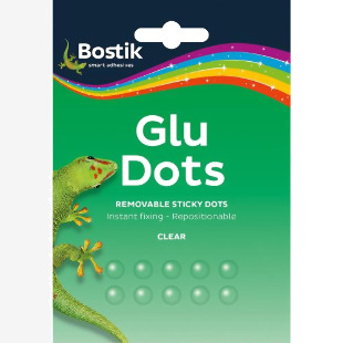 Bostik Removable Glu Dots 64 Dots (Pack 12) - 30800951 66004BK