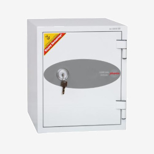 Phoenix Datacare Size 1 Data Safe Key Lock White DS2001K 57849PH