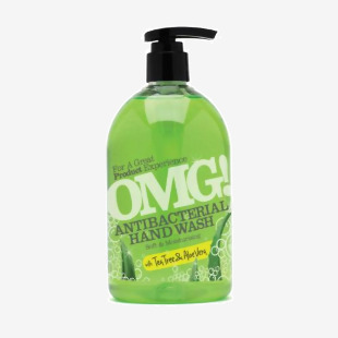 OMG Antibacterial Hand Wash Aloe Vera Pump Top Bottle 500ml - 604399 85131CP