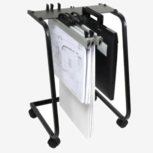 Arnos Hang A Plan General Trolley A2 Black - D062 75023PL