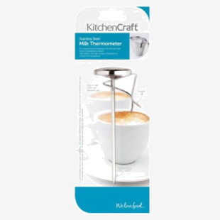 KitchenCraft Milk Frothing Thermometer Stainless Steel NWT6917