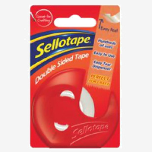 Sellotape Double Sided Tape and Dispenser 15mm x 5m (Pack 6) - 1766008 48131HK