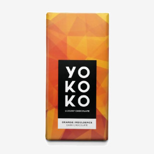 Yokoko Chocolate Bar Orange Indulgence Dark Chocolate (Bar 100g) - 0401369 53353CP