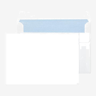 ValueX Everyday Envelopes C6 White Wallet Plain Self Seal 90gsm 114x162mm (Pack 1000) - 2602 40170BL