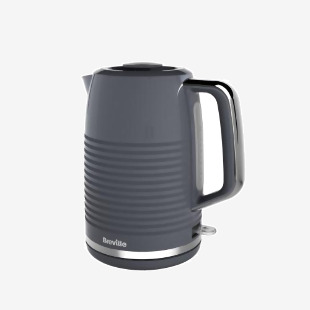 Breville Zen Electric 3kW Kettle 1.7L capacity Fast Boil Grey & Silver Chrome - VKT250 52891NR