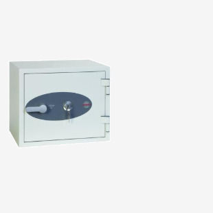 Phoenix Titan Size 1 Fire and Security Safe Key Lock White FS1281K 57478PH