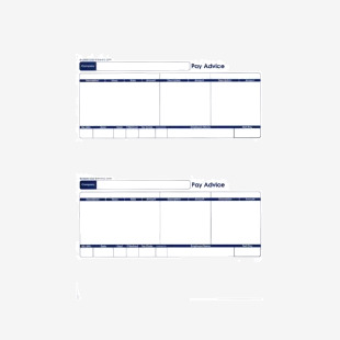 Sage Compatible 1 Part Standard Payslip (Pack 1000) SE95 57058CF