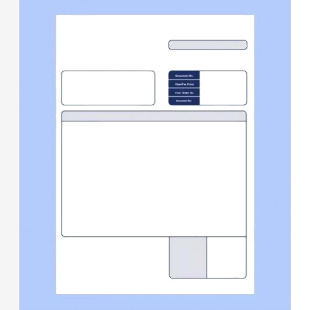 Sage Compatible 1 Part Invoice (Pack 500) SE80S 57079CF