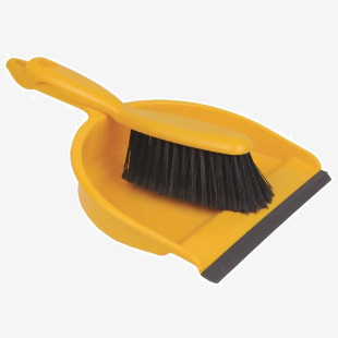 Dustpan & Brush Set Yellow - 0906067 53430CP