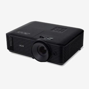 Acer X129H DLP 4800 ANSI Lumens 1024 x 768 XGA 3D Ready HDMI VGA USB-A Black Projector 8AC10441952