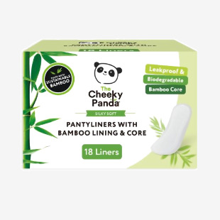 Cheeky Panda FSC Pantyliners With Bamboo Lining & Core (Pack 18) - SPADS155MM 56706CY