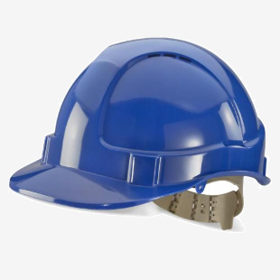 Beeswift Safety Helmet Vented Blue (Pack 1) - BBVSHB 54837BE