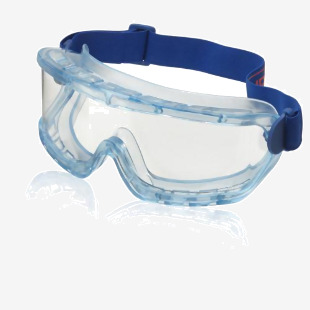 Beeswift Premium Goggle Unvented Blue Frame (Pack 1) - BBPGBF 54753BE