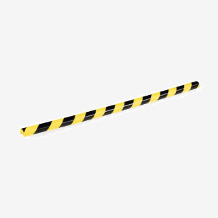 Durable Adhesive Warning Corner Impact Protection Profiles C25R - 1 Metre 1100130