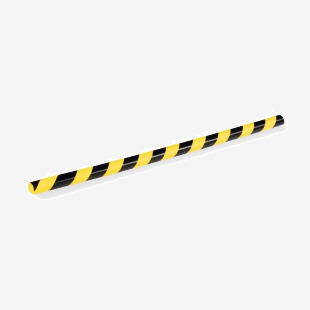 Durable Adhesive Warning Surface Impact Protection Profiles S32R - 1 Metre 1109130