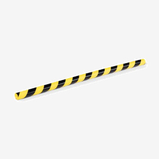 Durable Adhesive Warning Edge Impact Protection Profiles E8R - 1 Metre 1126130