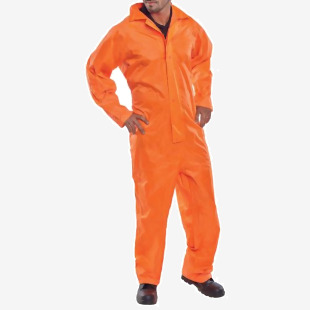 Beeswift Nylon B-Dri Coverall Orange 4XL BSW19427