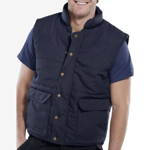 Beeswift Quebec Bodywarmer Navy Blue 4XL BSW05061