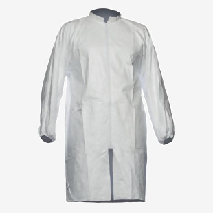 Dupont Tyvek 500 Lab Coat Pl309 (Pack of 10) White M DPT00754