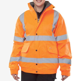 Beeswift High Visibility Fleece Lined Bomber Jacket BSW24708