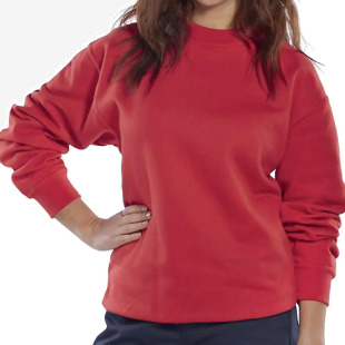 Beeswift Click Polycotton Sweatshirt Red 3XL BSW01899