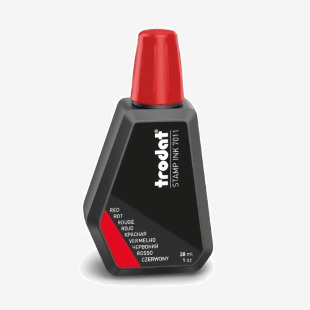 Trodat Stamp Pad Ink Red 28ml - 55885 11233TD