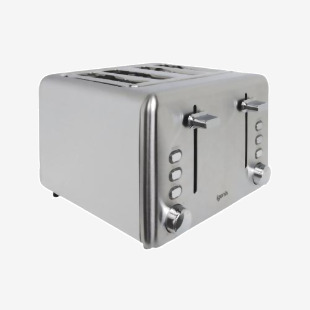 Igenix Stainless Steel 4-Slice Toaster FCL4001H MK9795