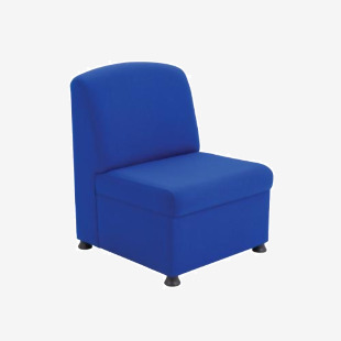 Arista Modular Reception Chair 610x670x830mm Blue KF03489 KF03489